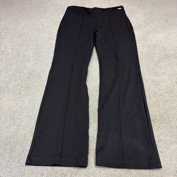 Tahari Pants Brown Flared Pull On Women’s Size Large - Picture 1 of 12